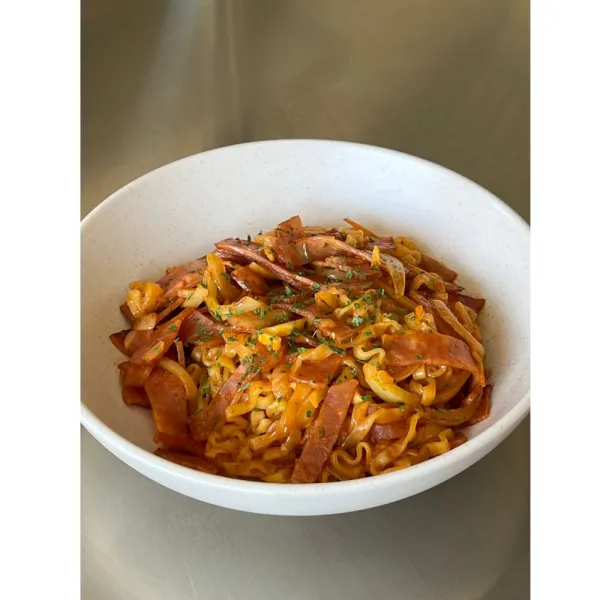 Ramen cremoso (buldak carbonara) extra picante